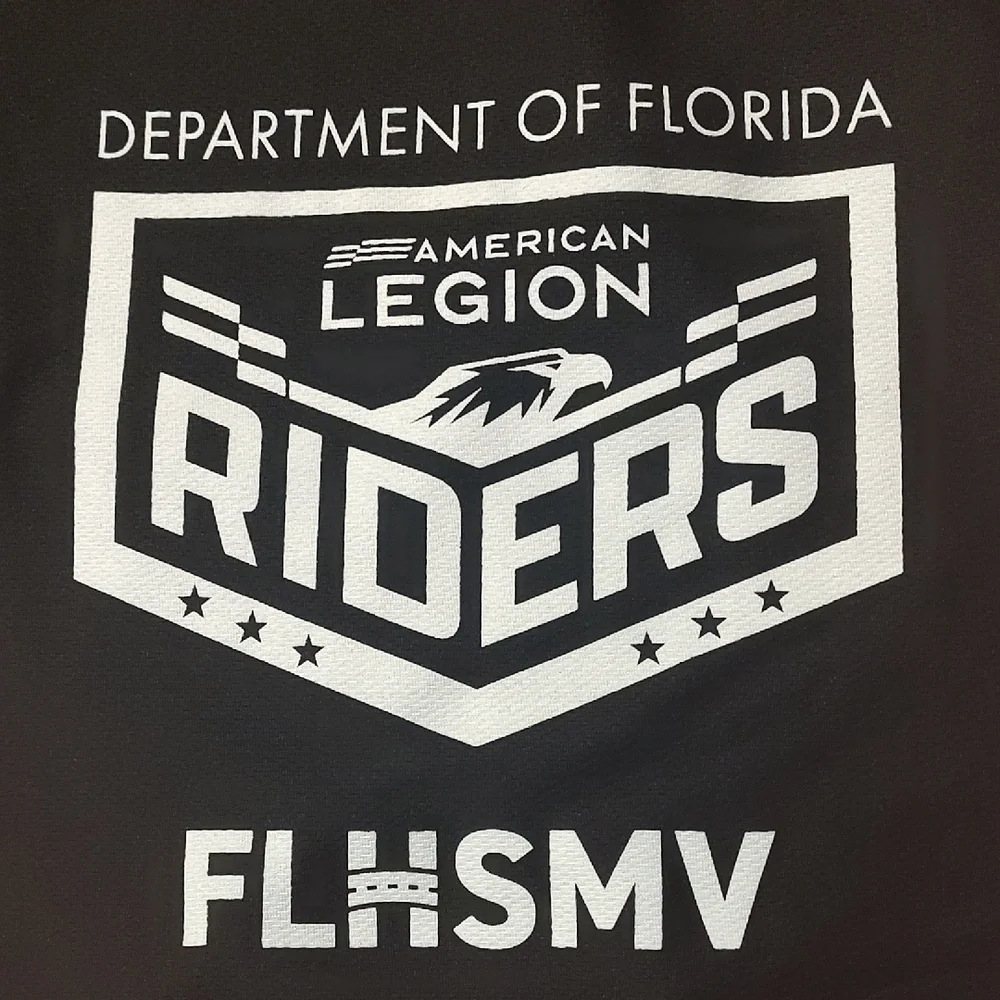 American Legion Riders Black and White Cooling Towel NWOT